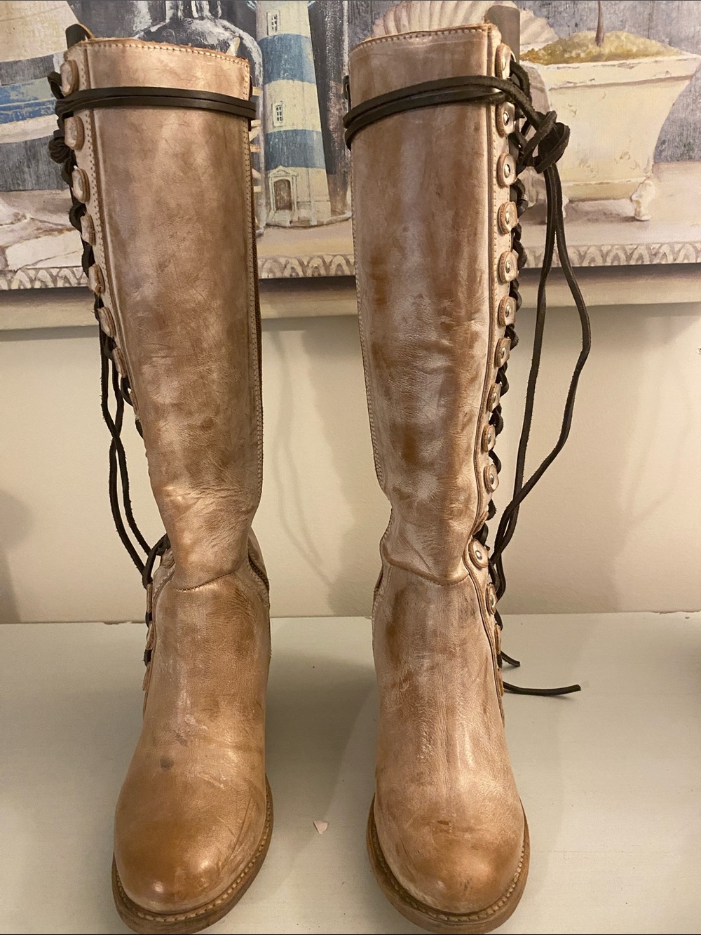 Excellent Freebird Chapelle Taupe Multi | Size 9 - Picture 3 of 11
